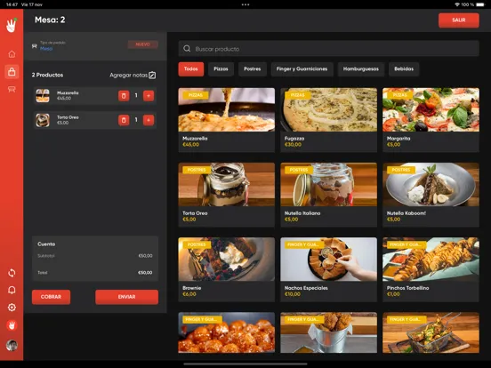 Waitry POS iPad  Screenshots