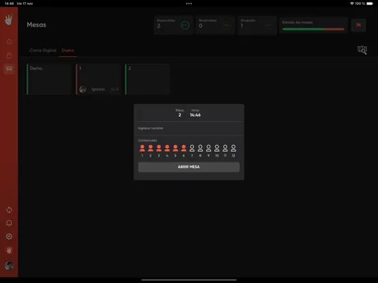 Waitry POS iPad  Screenshots