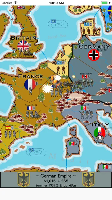 War in Europe স্ক্রিনশট