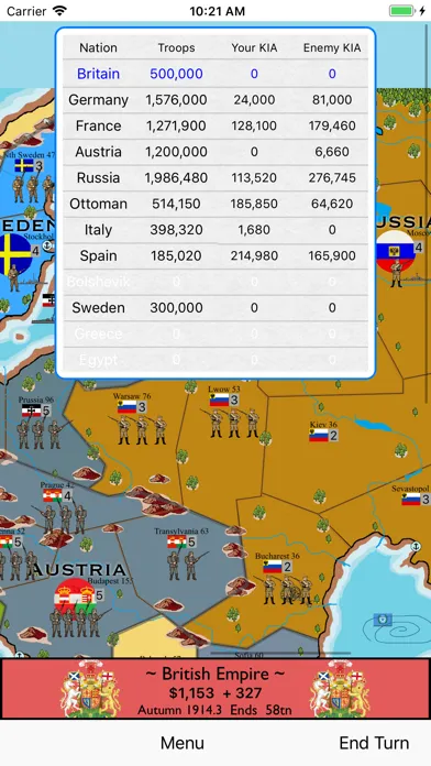 War in Europe স্ক্রিনশট