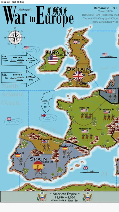 War in Europe স্ক্রিনশট