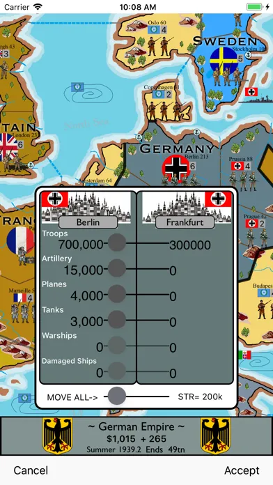War in Europe স্ক্রিনশট