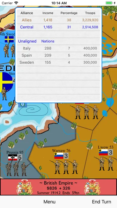 War in Europe স্ক্রিনশট