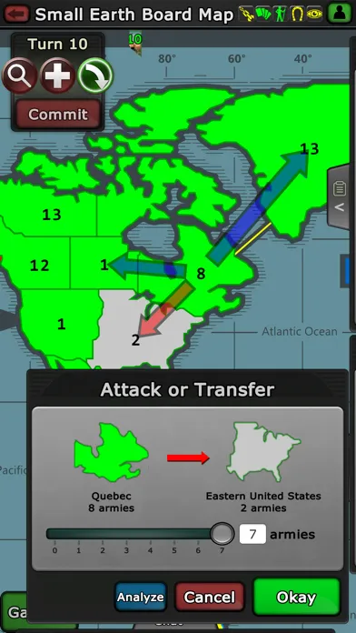 Zrzuty ekranu Warzone - turn based strategy