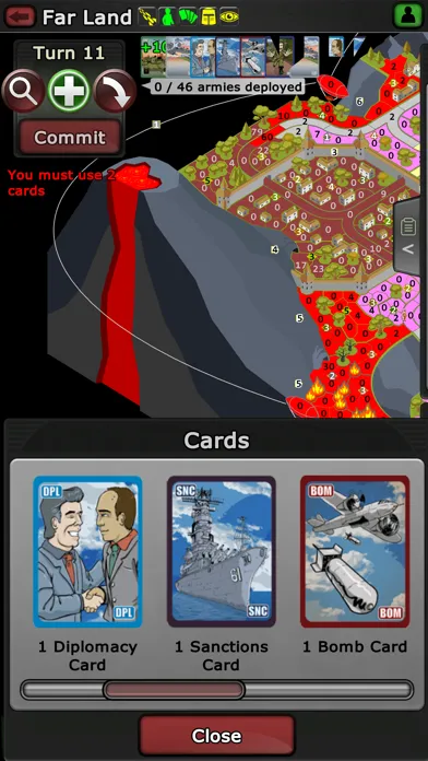Zrzuty ekranu Warzone - turn based strategy