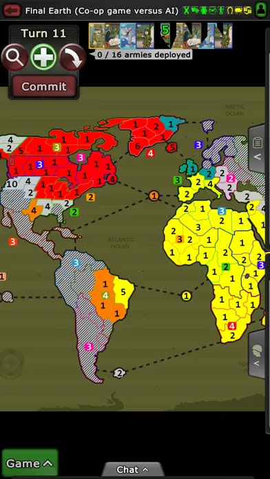 Zrzuty ekranu Warzone - turn based strategy