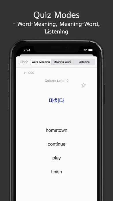 Korean Vocab Pro應用截圖