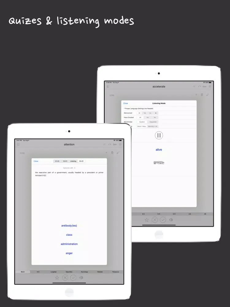 Tangkapan skrin Simply Paste Flashcards S iPad 