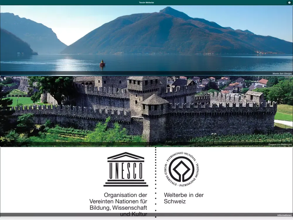 Welterbe im Tessin (Schweiz) iPad  Ekran Görüntüleri