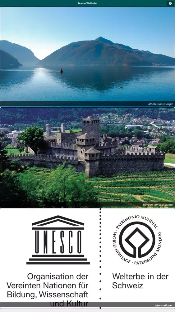 Welterbe im Tessin (Schweiz) Ekran Görüntüleri