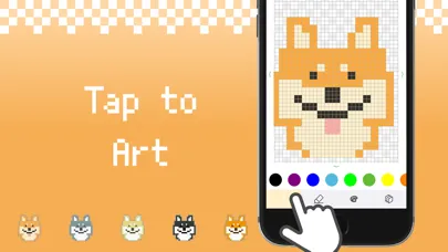 Captures d'écran de Pixel Art Creator