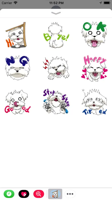 Tangkapan layar Maltese Dog Face