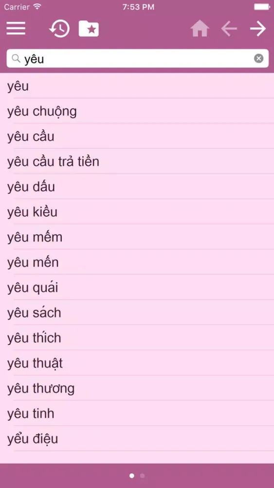 German Vietnamese dictionary Ekran Görüntüleri