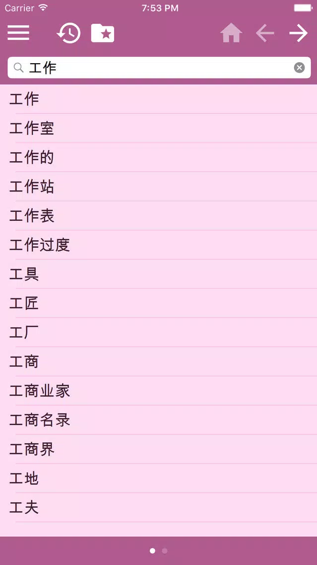 Russian Chinese Simplified dictionary স্ক্রিনশট