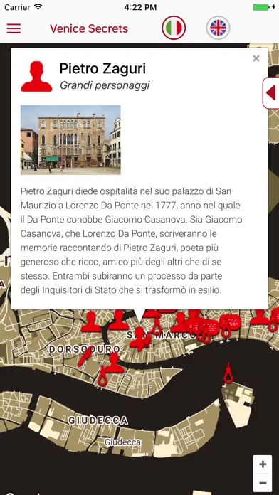 Capturas de pantalla de Venice Secrets Exhibition