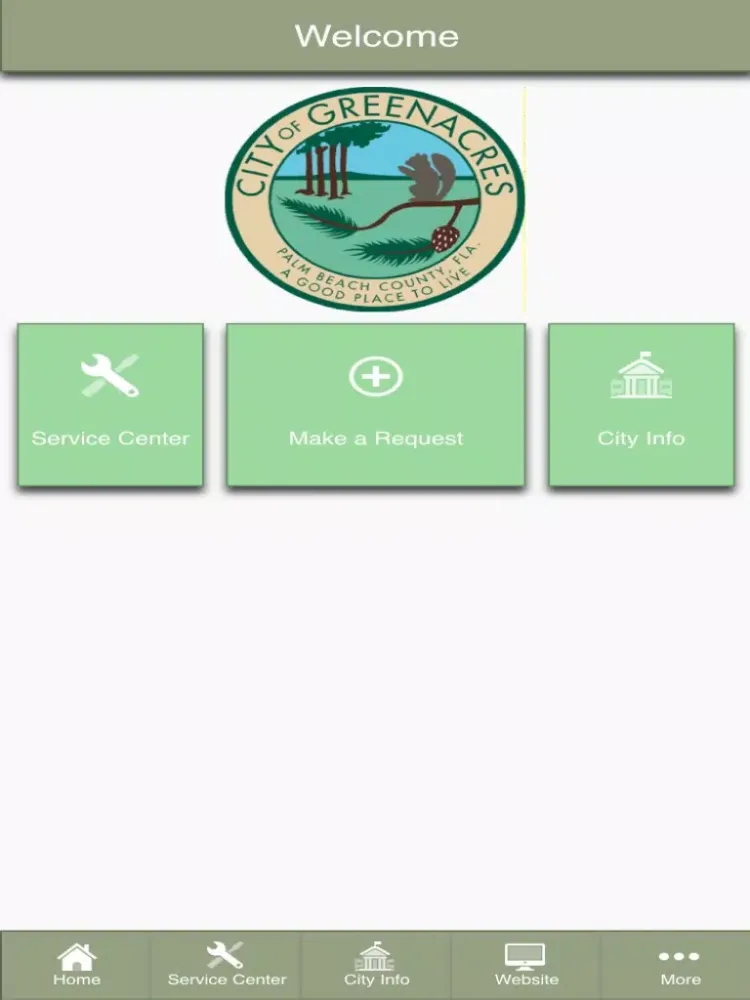 Tangkapan layar Greenacres FL iPad 