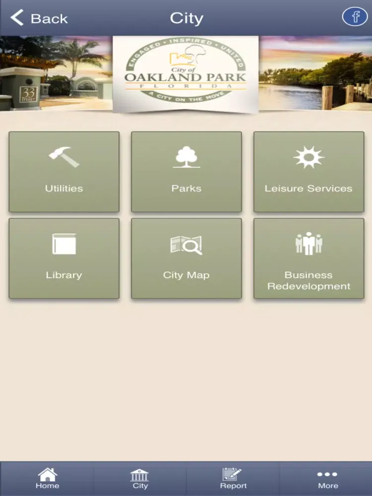Proud Oakland Park iPad  스크린샷