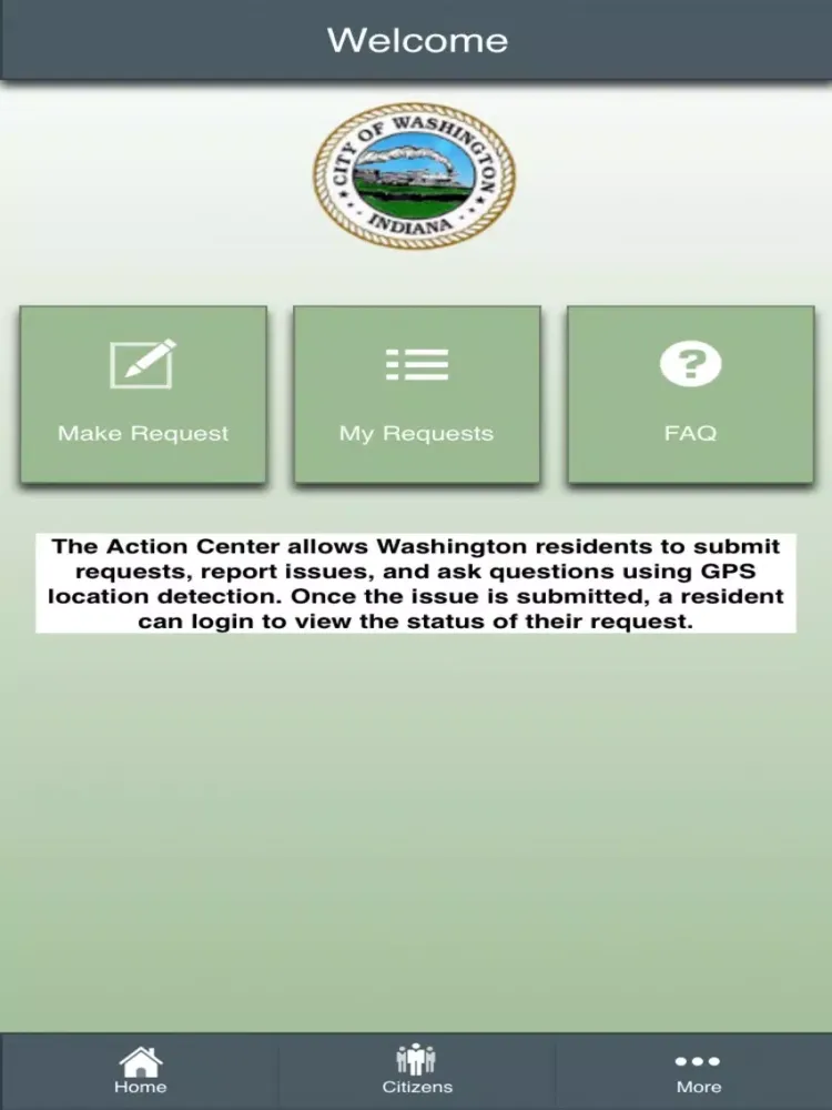 Скриншоты Washington, IN Action Center iPad 