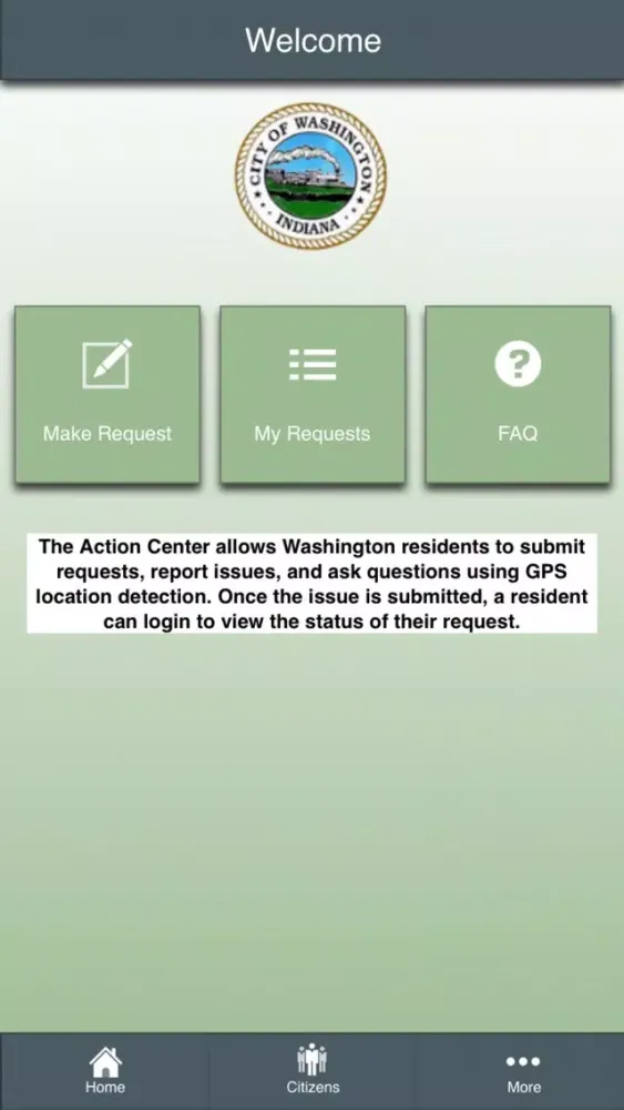 Скриншоты Washington, IN Action Center