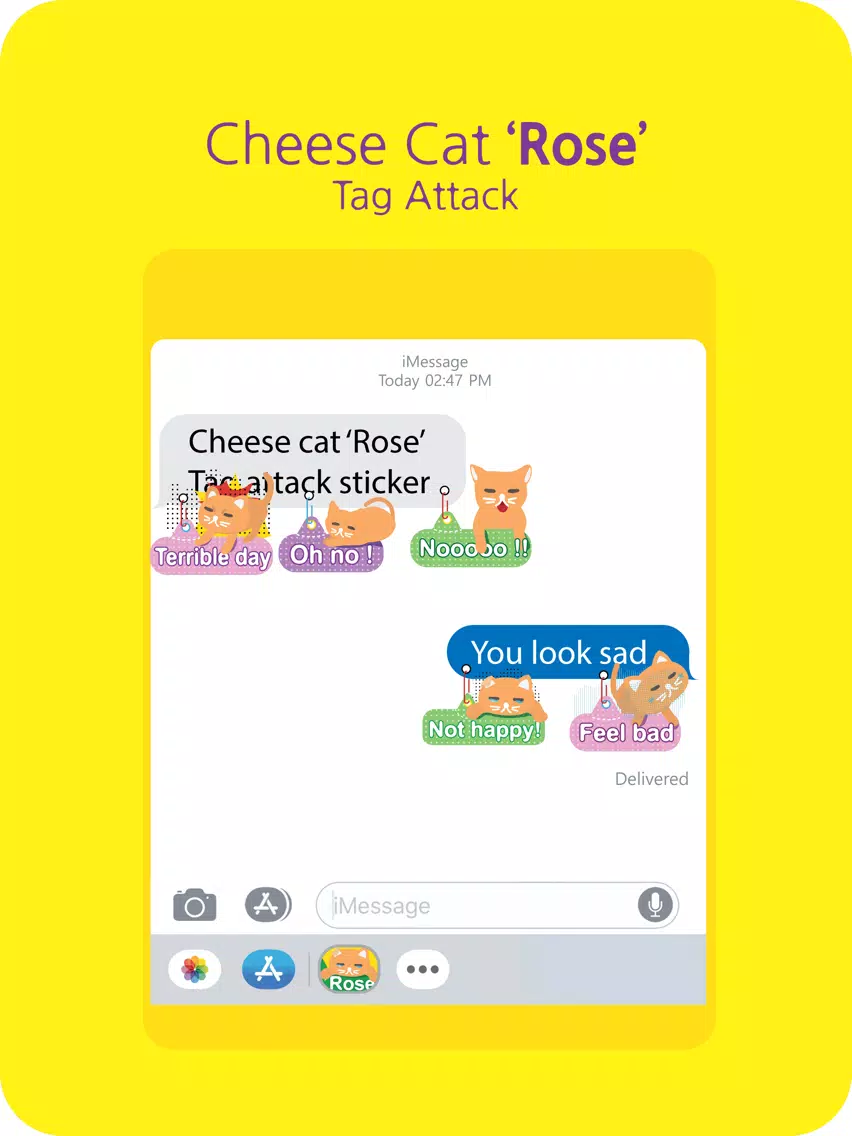Cat 'Rose' Tag attack iPad 应用截图