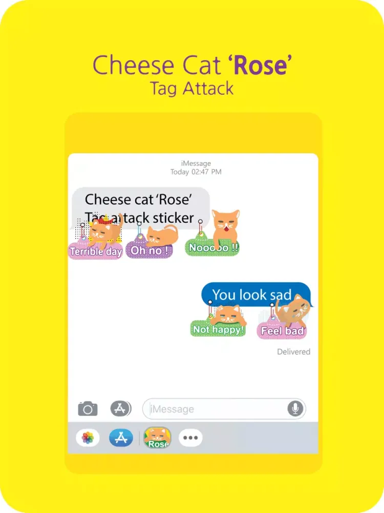 Cat 'Rose' Tag attack iPad Ekran Görüntüleri