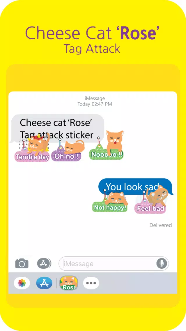 Cat 'Rose' Tag attack应用截图