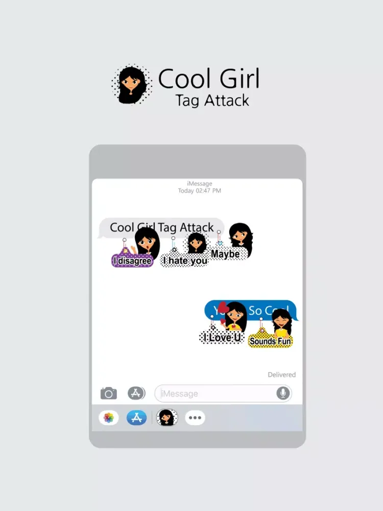 Tangkapan layar Cool Girl Tag Attack iPad 