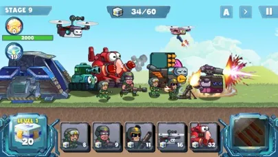 Tangkapan layar Defense War :Battle Master