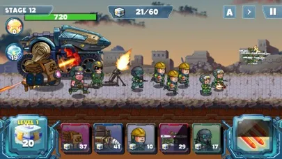 Tangkapan layar Defense War :Battle Master