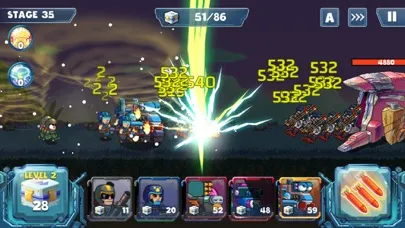 Tangkapan layar Defense War :Battle Master