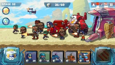 Tangkapan layar Defense War :Battle Master