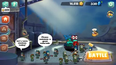 Tangkapan layar Defense War :Battle Master
