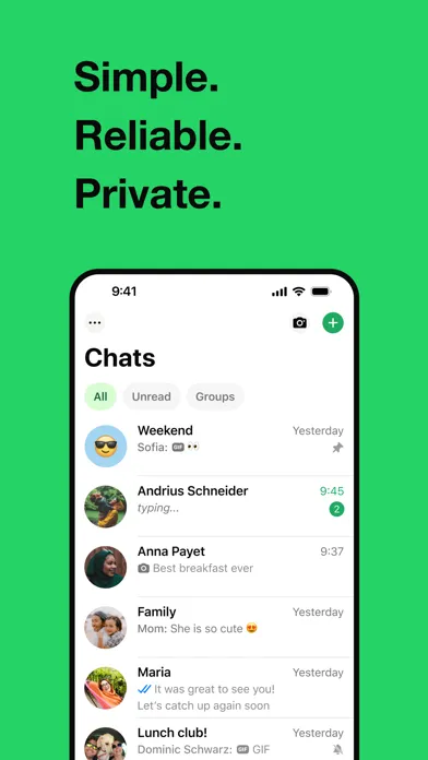 WhatsApp Messenger应用截图