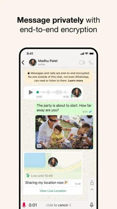 WhatsApp Messenger应用截图