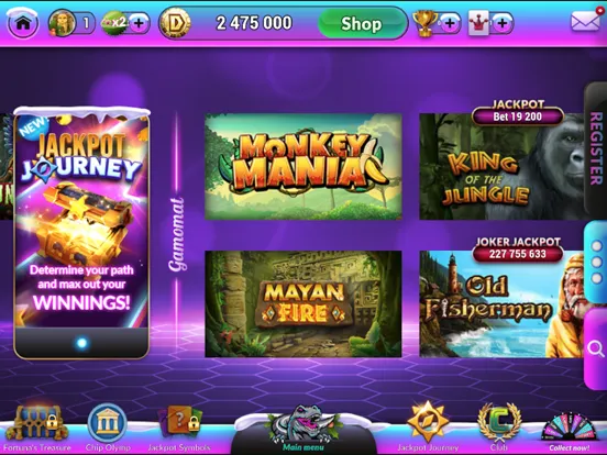 DinoCasino iPad 應用截圖