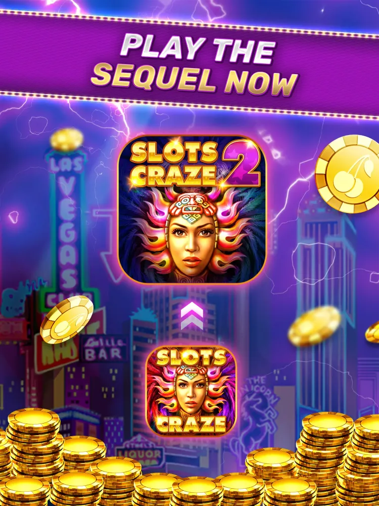 Capturas de tela do Slots Craze 2