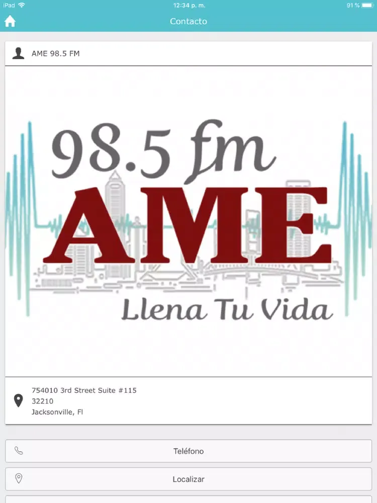 AME 98.5 FM iPad  Ekran Görüntüleri