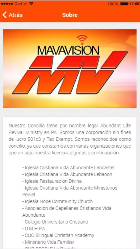 Mavavisión Screenshots