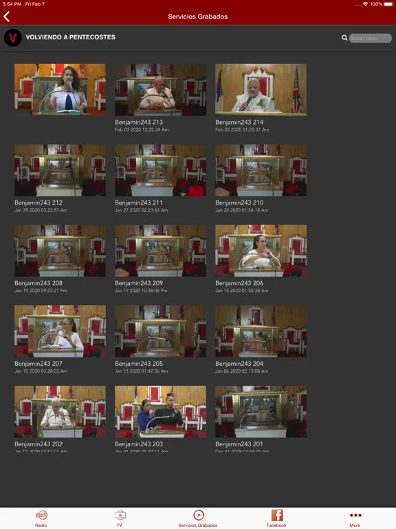 تصاویر Radio Volviendo a Pentecostés iPad 