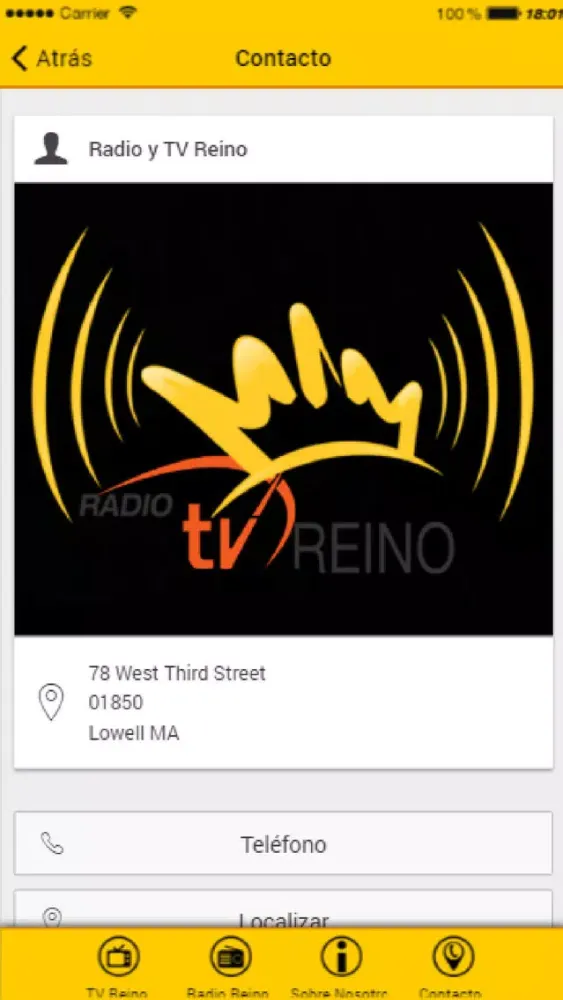 Radio y TV Reino Ekran Görüntüleri