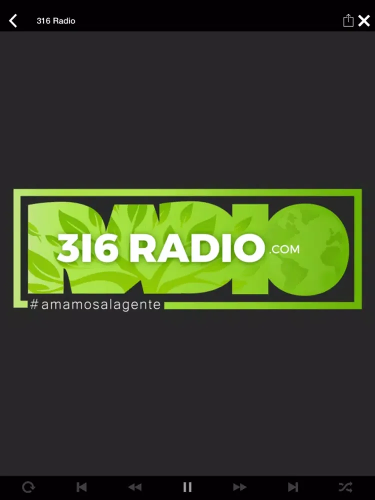 316 Radio iPad  Screenshots