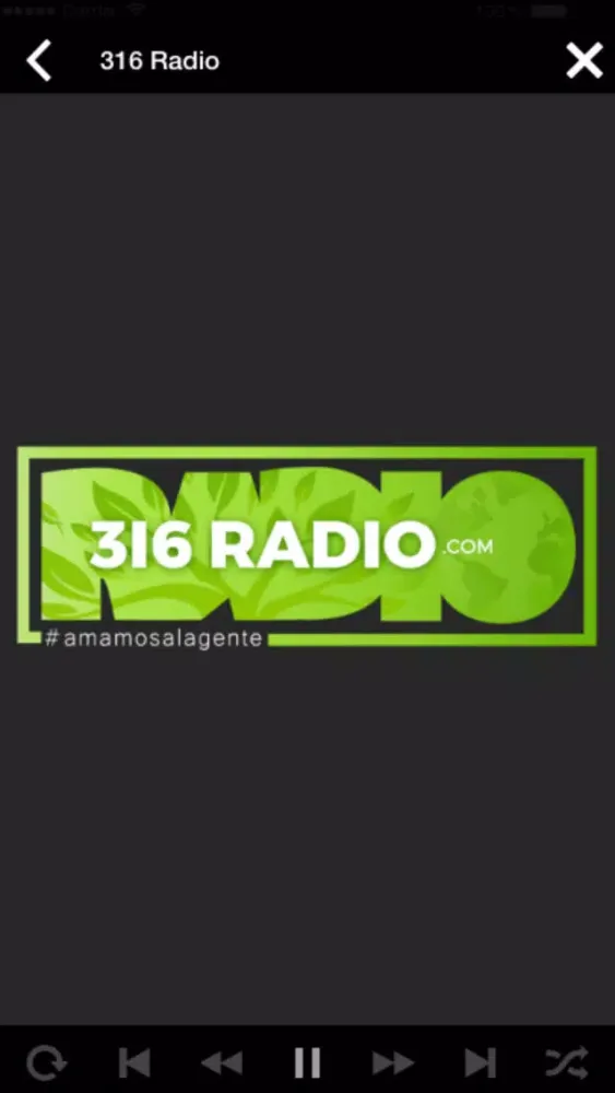 316 Radio Screenshots
