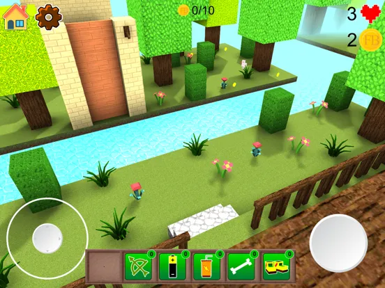 Capturas de tela do Find The Button Craft Game iPad 