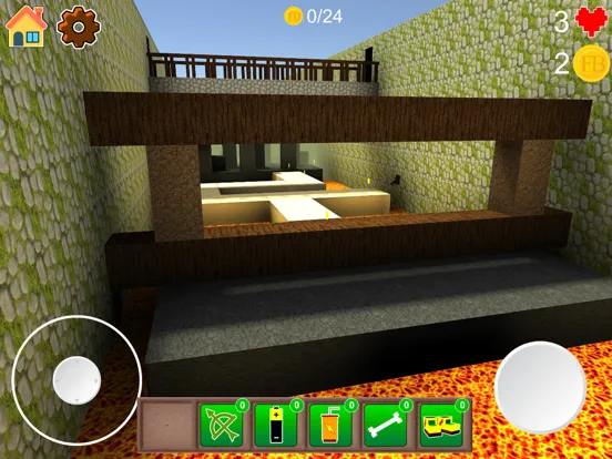 Capturas de tela do Find The Button Craft Game iPad 