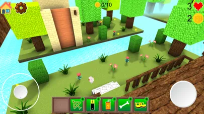 Capturas de tela do Find The Button Craft Game