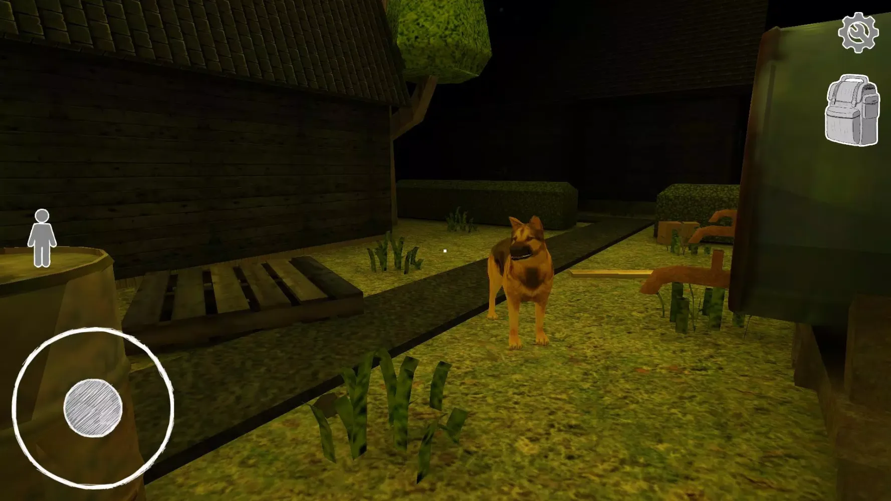ภาพหน้าจอของ Mr. Dog. Horror Game