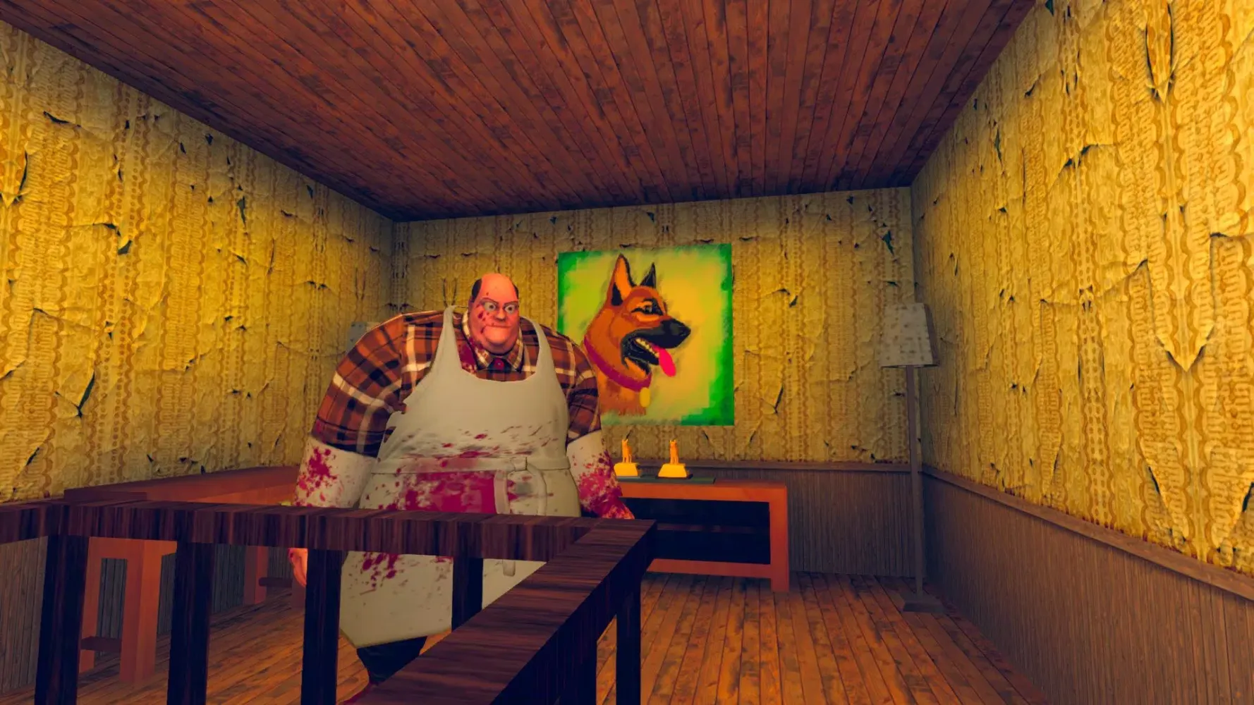 ภาพหน้าจอของ Mr. Dog. Horror Game