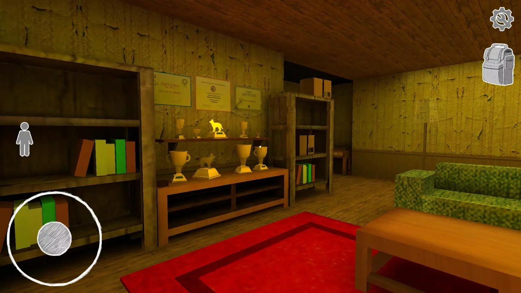 ภาพหน้าจอของ Mr. Dog. Horror Game