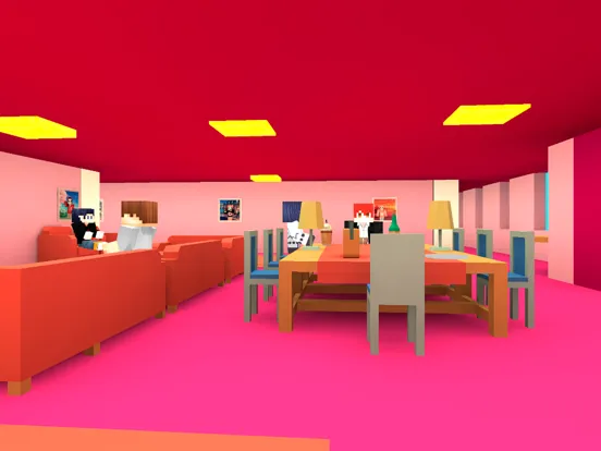 Screenshot di Pink Princess House Craft Game iPad 