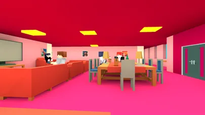 Screenshot di Pink Princess House Craft Game